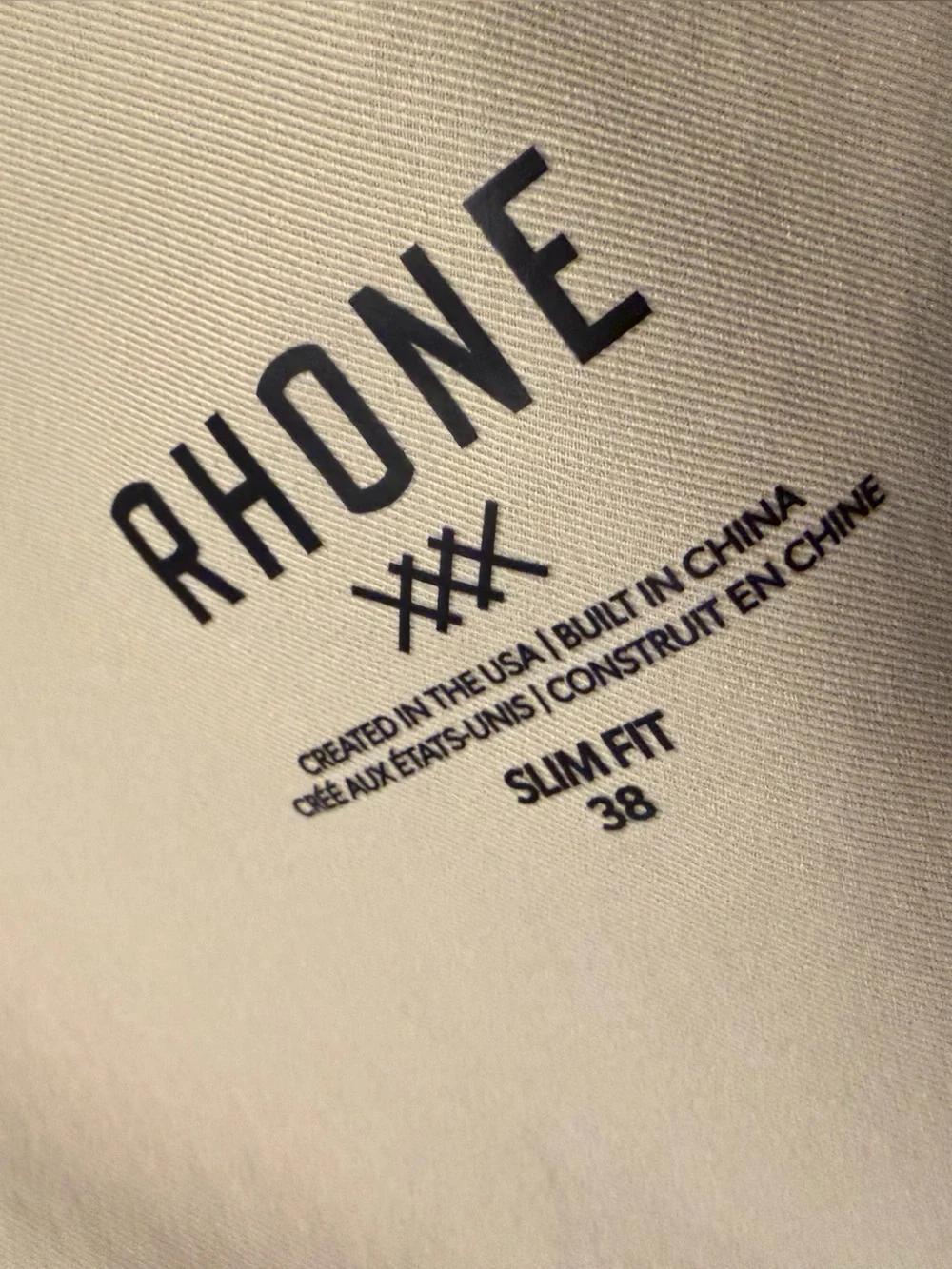 Rhone Commuter Men's Slim Straight Chino Pants - Khaki